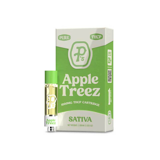 Pushin P's Pure THCP Cartridge 1G Apple TreezSativa