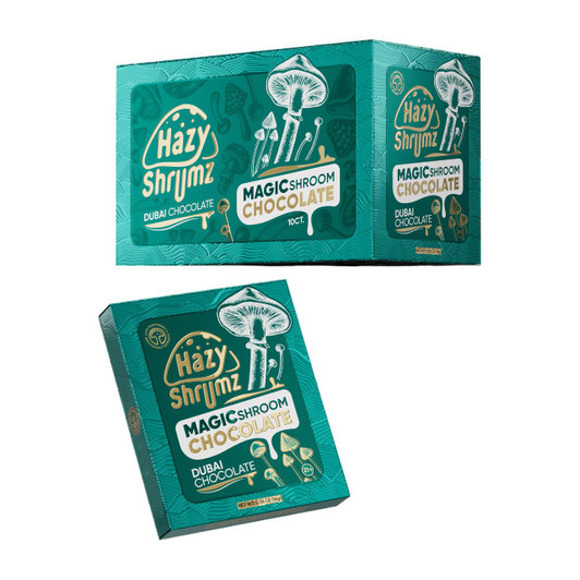 Hazy Shrumz Magic Shroom Chocolate Dubai Chocolate