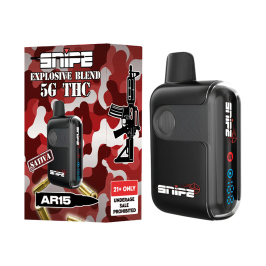 Snipe THCP Explosive Blend Disposable 5G AR15 Sativa