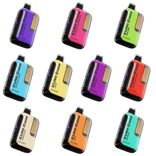 KUMI 6 Scenic 50K Puff Disposable