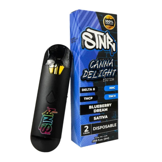 STNR Canna Delight THCP Disposable 2G Blueberry Dream Sativa