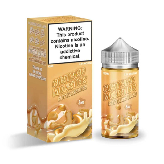 Custard Monster 100ml E-Juice Butterscotch