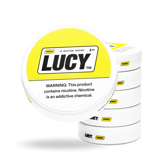 Lucy Nicotine Pouches - 5PK Mango - 4MG