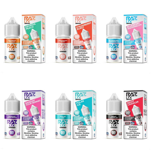 Pod Juice X Raz LTX Tobacco Free Nicotine 30ml Salt E-Juice