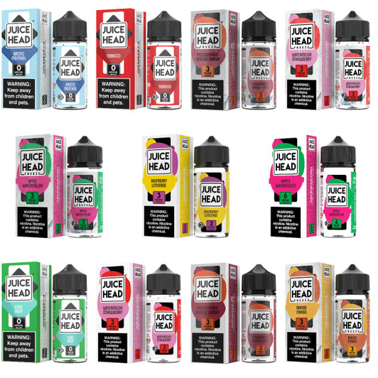 Juice Head 100ml E-Juice 0MG