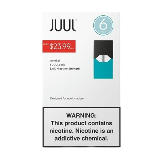 JUUL Menthol Pods - 6PK Pre-priced