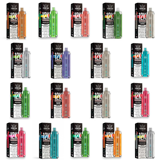 Al Fakher Crown Bar Crystal V2 12K Puff Disposable