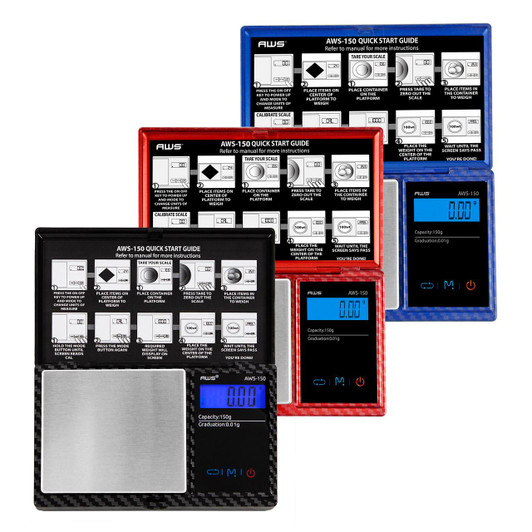 AWS 150G X 0.01G - CARBON FIBER BLACK