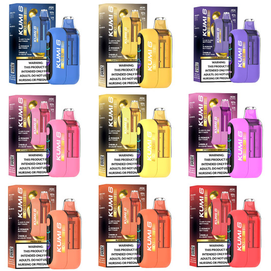 KUMI 6 Oro 40K Puff Disposable