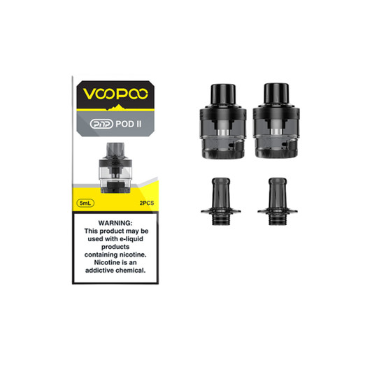 VooPoo PNP 2 Replacement Empty Pod Cartridge - 2PK Wholesale | VooPoo Wholesale