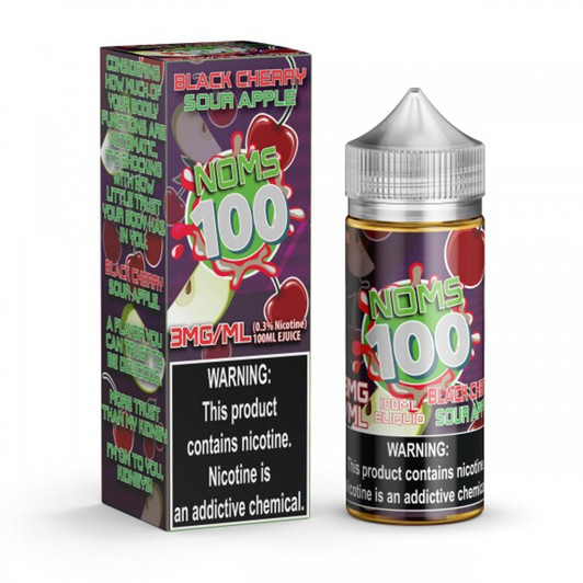 Noms 100 Black Cherry Sour Apple 100ml E-Juice Wholesale | NomEnon Wholesale