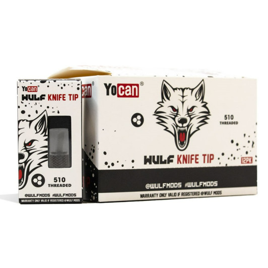 Wulf Mods 510 Threaded Hot Knife Tips Assorted Colors - 12PK