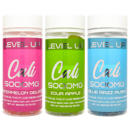 Cali Extrax Level Up Blend 5000MG Gummies