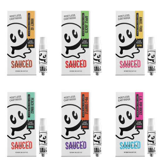 Half Bakd SauceD Exotix THC-P Cartridge 2G