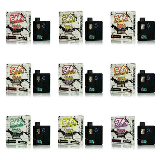 STNR Mary Jane Blend Delta-9 THC-A THC-P Live Resin Disposable 3G