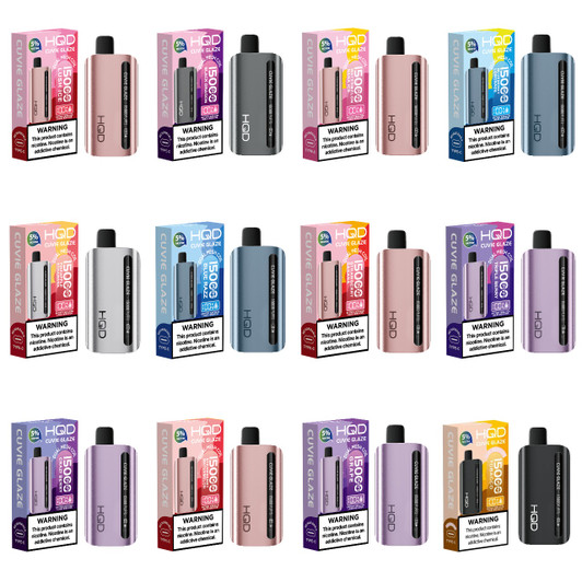 HQD Cuvie Glaze 15000 Puff Disposable