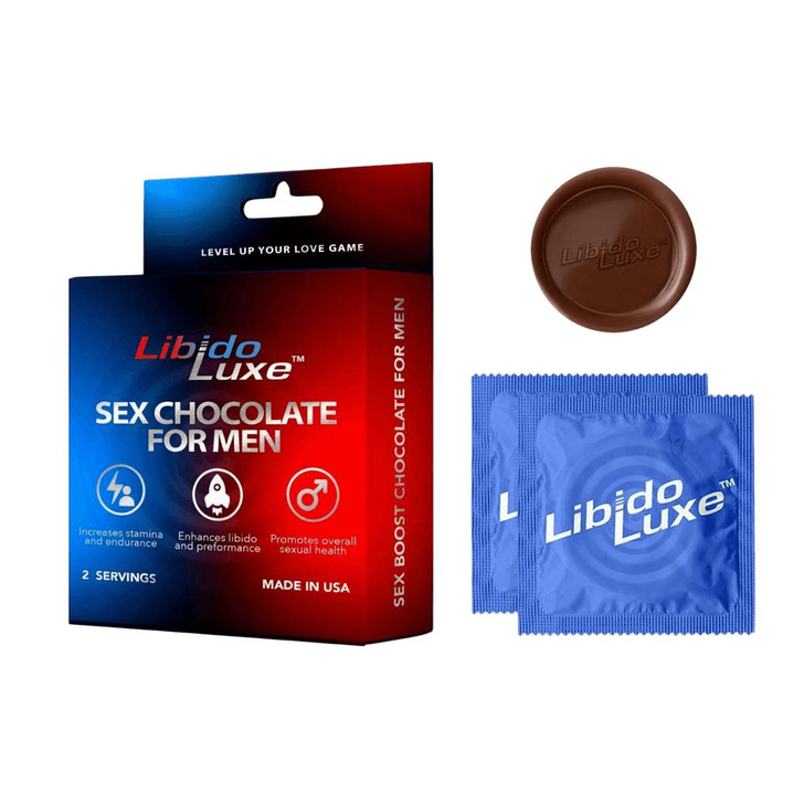 Libido Luxe Sex Chocolate For Men - 2CT