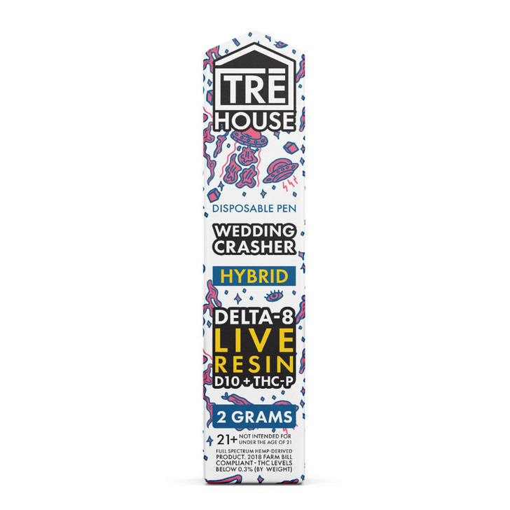 TRĒ House 2G Live Resin D8/D10/THC-P Disposable