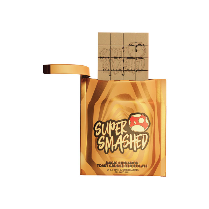 Super Smashed Mushroom Chocolate Bar 4000MG