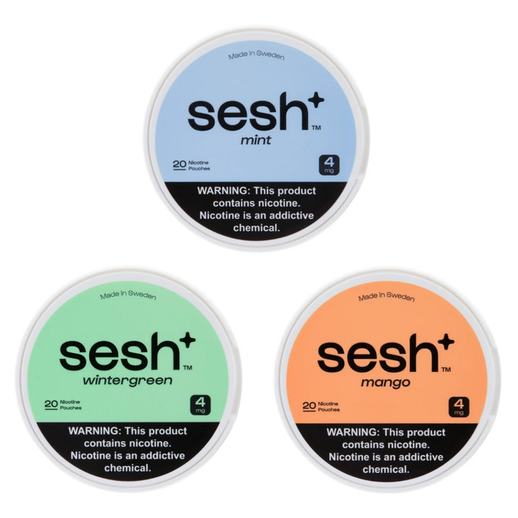 Sesh + Nicotine Pouches - 5PK
