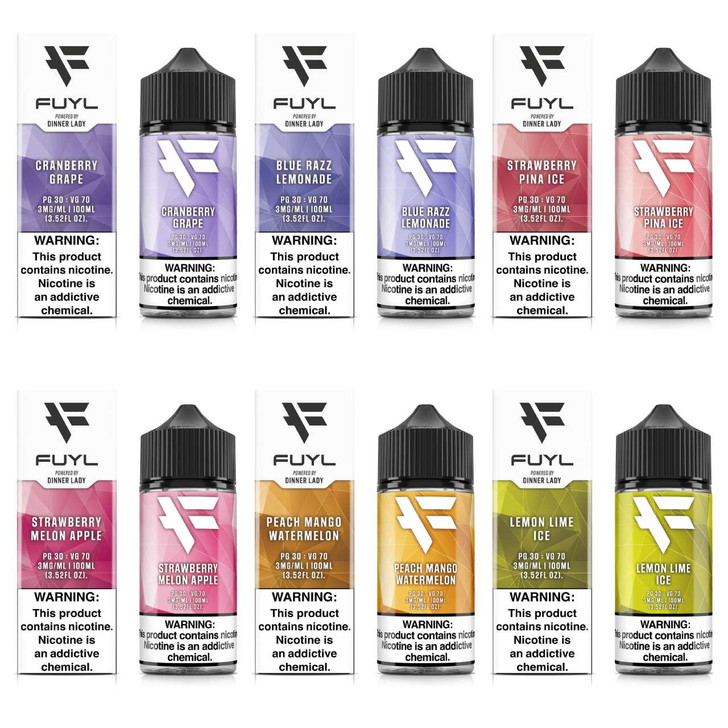 FUYL By Dinner Lady 100ml E-Juice 3MG