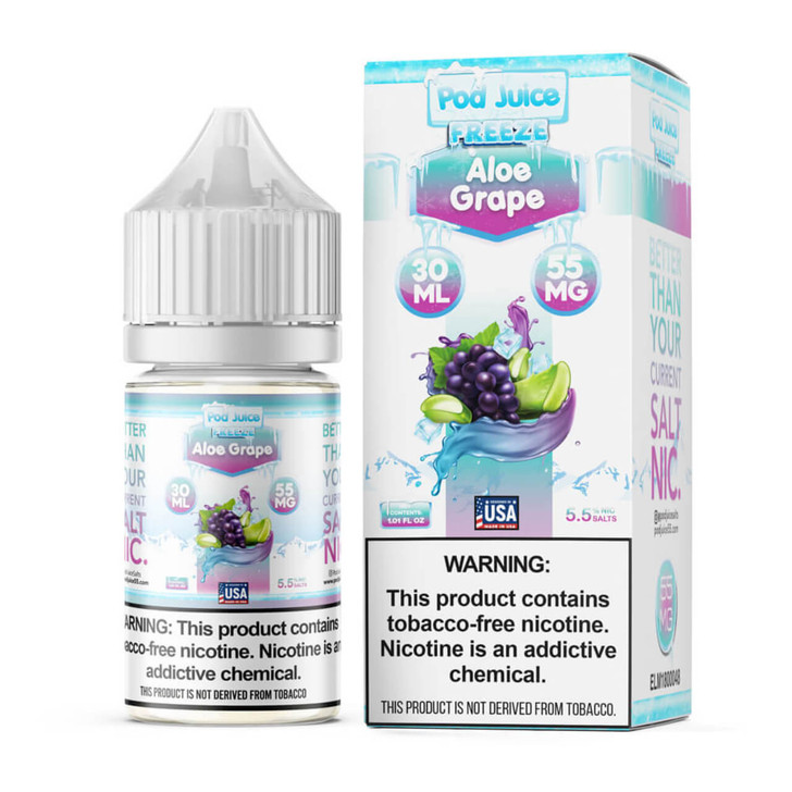 Pod Juice Salt PJ 5000 Series Tobacco Free Nicotine E Juice 30ml 35MG