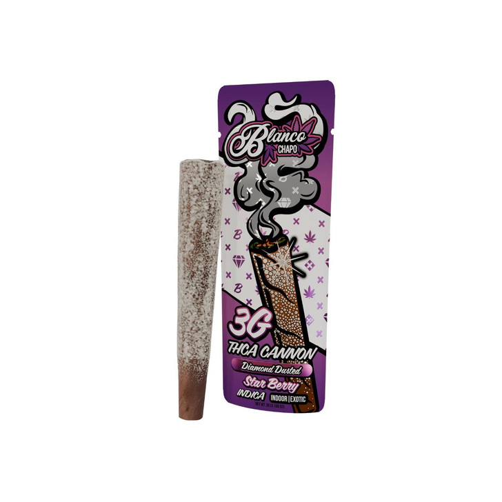 Chapo Blanco THCA Cannon Diamond Preroll 3G