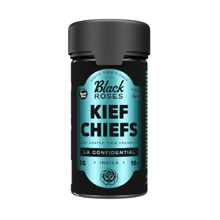 Black Roses KIEF CHIEFS THCA Prerolls 2G - 10CT