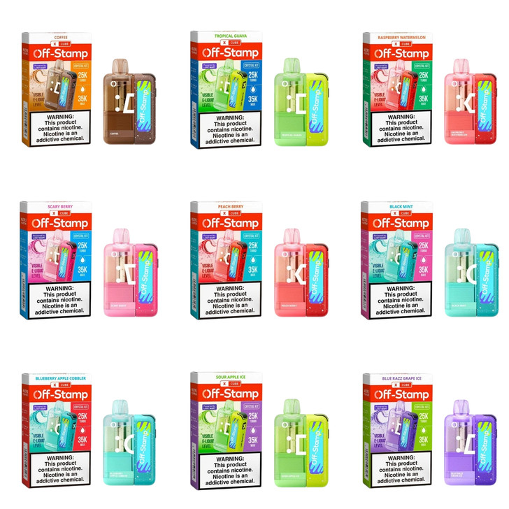 Off Stamp X-Cube Crystal 35K Puff Disposable