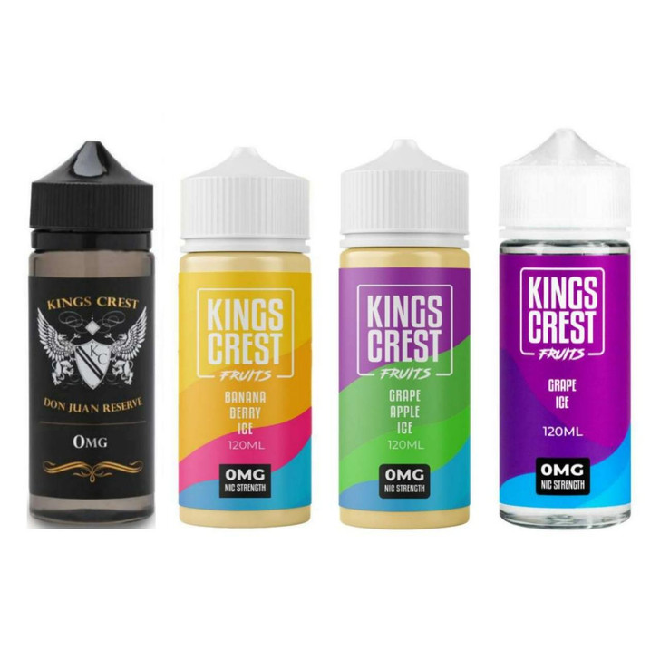 King's Crest 120ml E-Juice 0MG