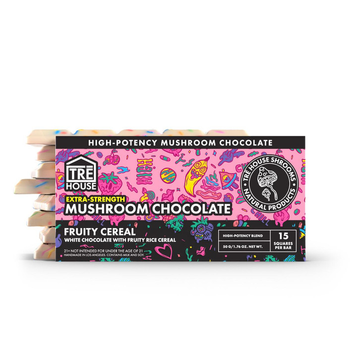 TRĒ House Extra Strength Magic Mushroom Blend Chocolate Bar