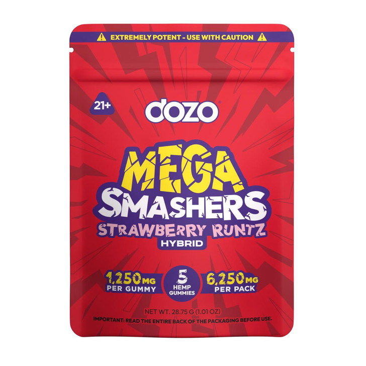 DOZO Mega Smashers Gummies 6250MG