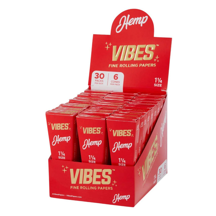 VIBES 30PK 1-1/4 CONES