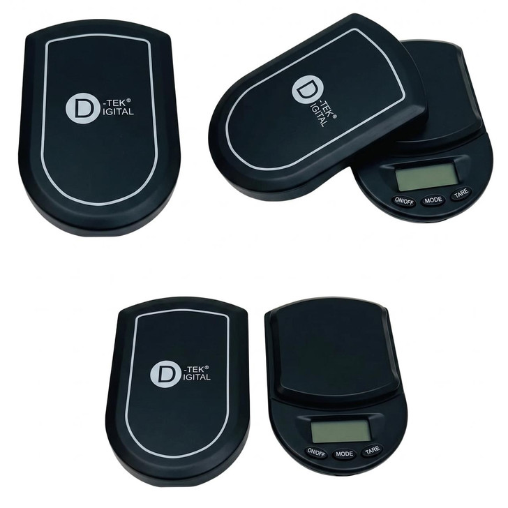 D-TEK DIGITAL SCALE -100G X 0.01G / 200G X 0.01G -BLACK