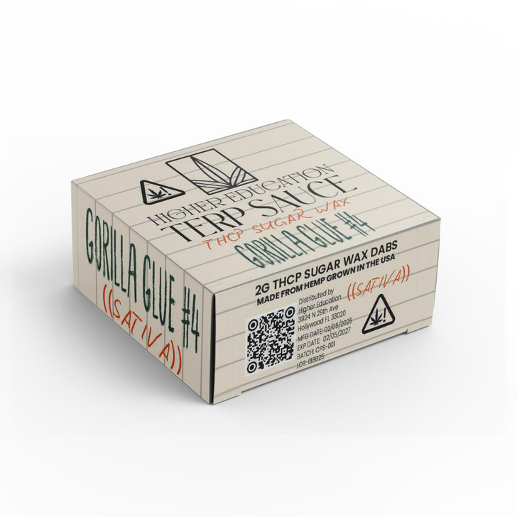 Higher Education Terp Sauce THCP Sugar 2G Dabs - 1PK