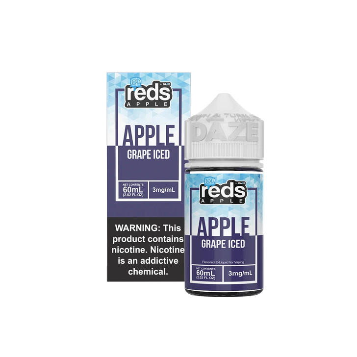 Red's Iced Grape 60ml E-Juice Wholesale | Red's Apple Ejuice Wholesale