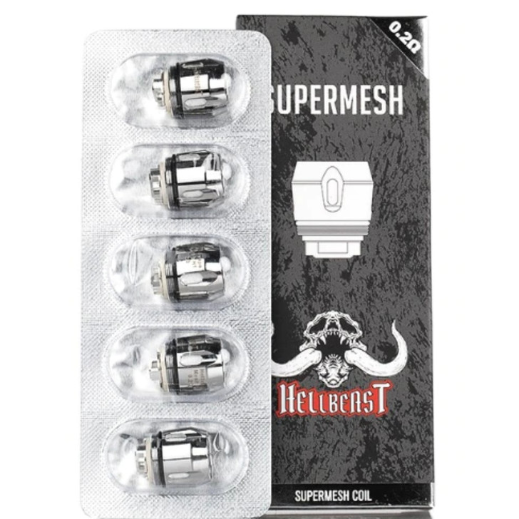 HellVape HellBeast SuperMesh H1 0.2 Ohm Coil -5PK Wholesale | HellVape Wholesale