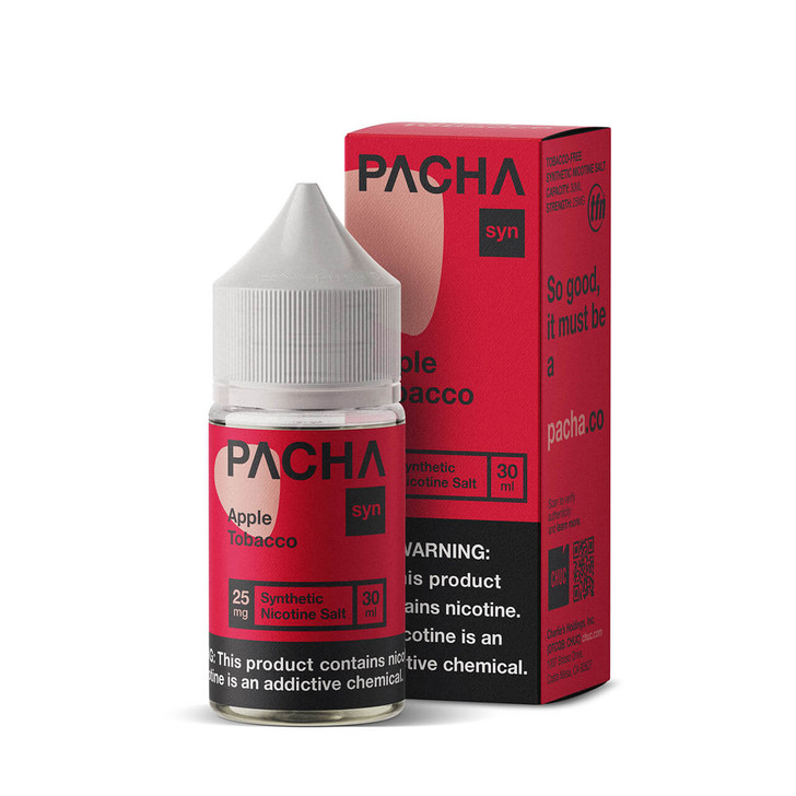 Pacha Syn Salts Apple Tobacco 30ml E-Juice Wholesale | Pacha Syn Wholesale