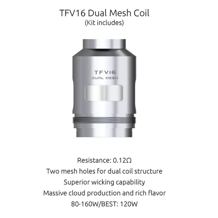 SMOK TFV16 Dual Mesh Coils - 3PK Wholesale | SMOK Wholesale