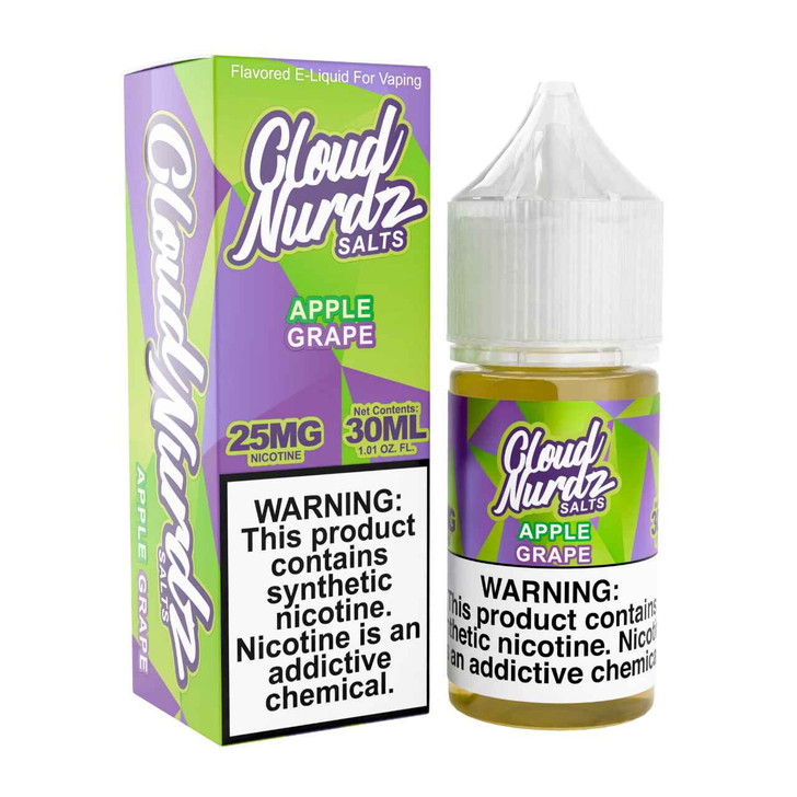 Cloud Nurdz Salts Grape Apple 30ml E-Juice Wholesale | Cloud Nurdz Wholesale