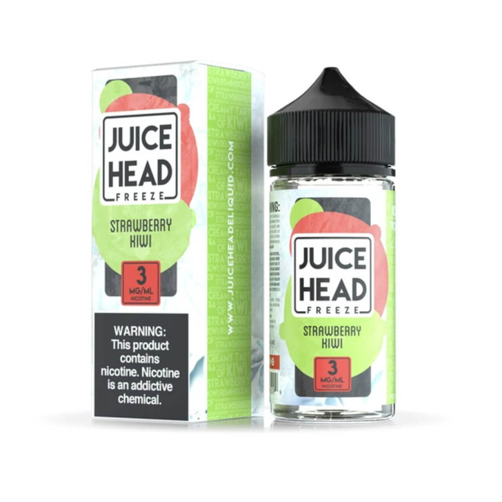 Juice Head Freeze Strawberry Kiwi 100ml eJuice Wholesale | Juice Head Wholesale