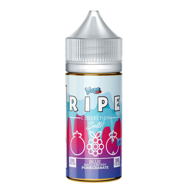 Ripe Ice Salts Collection Blue Razzleberry Pomegranate 30ml E-Liquid | Ripe Wholesale