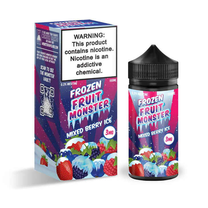 Frozen Fruit Monster Mixed Berry 100ml E-Juice Wholesale | Jam Monster Wholesale