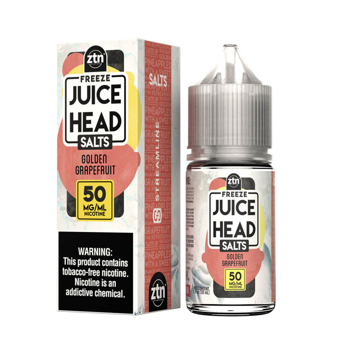 Juice Head ZTN Golden Grapefruit Freeze Salts 30ml E-Juice Wholesale | Juice Head Wholesale