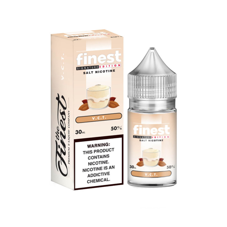 The Finest SaltNic Series Vanilla Custard Tobacco 30ml E-Liquid Wholesale | The Finest Wholesale