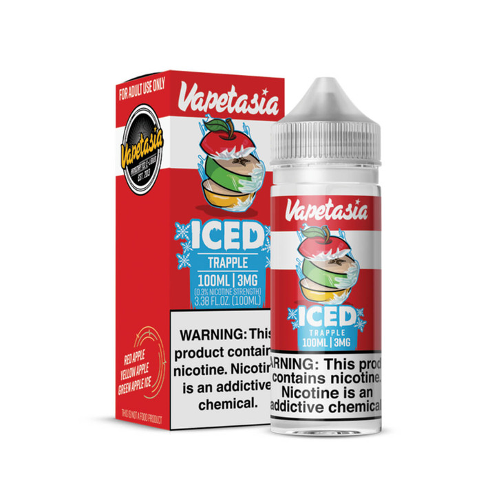 Vapetasia Killer Fruits Iced Trapple 100ml Synthetic Nicotine E-Juice Wholesale | Vapetasia Wholesale