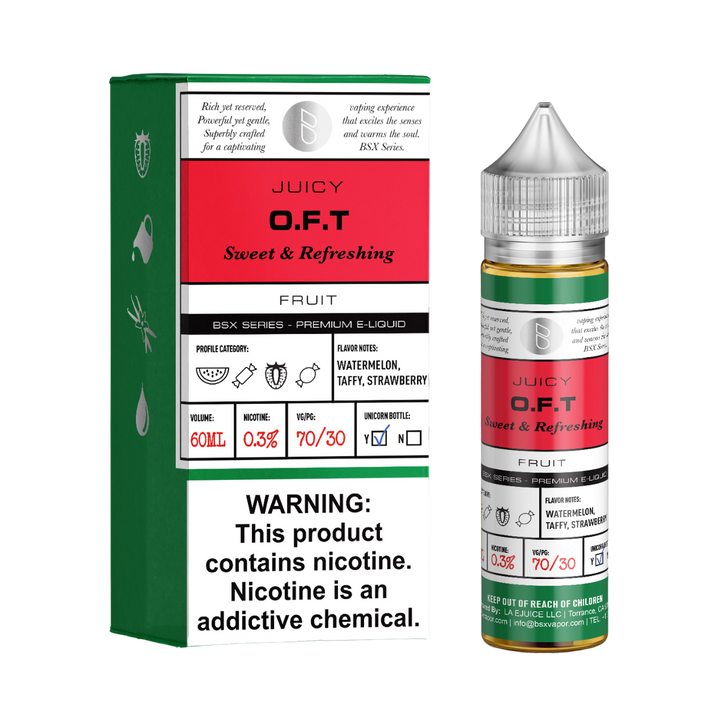 Glas OFT 60ml E-Juice Wholesale | Glas Wholesale