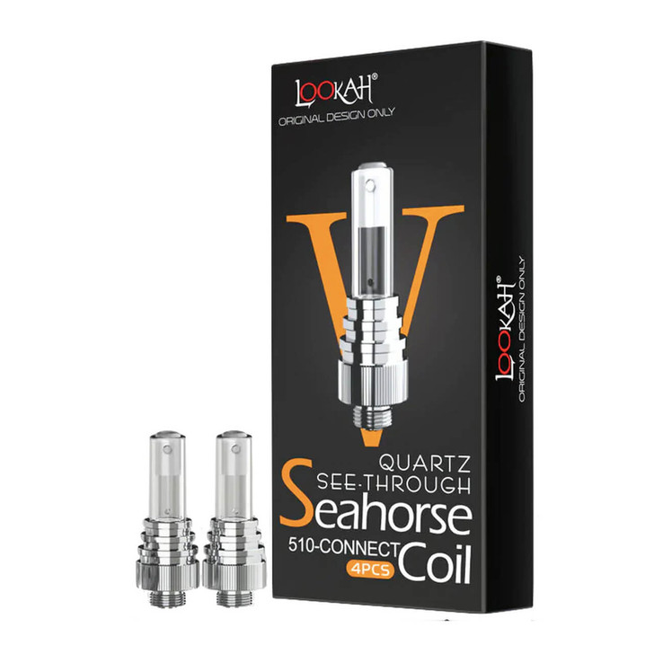 Lookah Seahorse Type V Quartz Replacement Coil - 4PK Wholesale | Lookah Wholesale