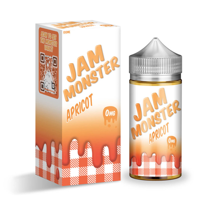 Jam Monster Apricot 100ml E-Juice Wholesale | Jam Monster Wholesale