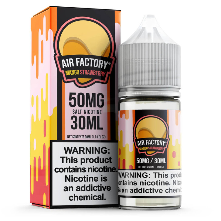 Air Factory Salts Mango Strawberry Tobacco Free Nicotine 30ml E-Juice Wholesale | Air Factory Wholesale